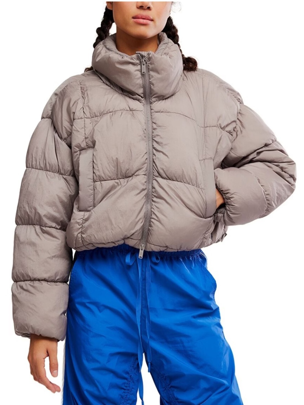 NWT Free People In a Bubble Puffer Sz M - Picture 7 of 15